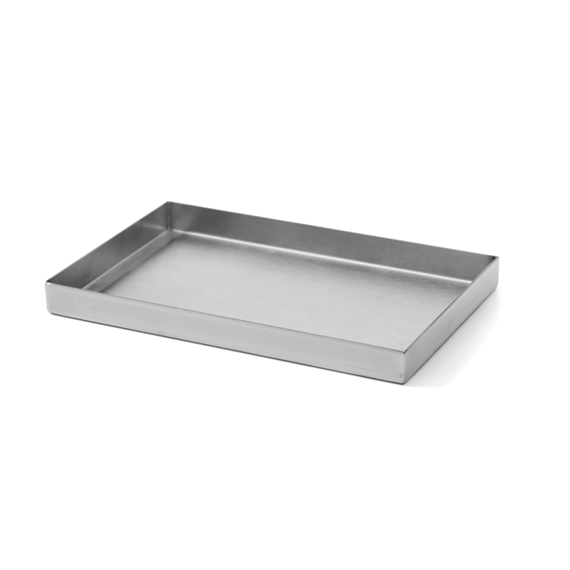 Stainless Steel Plate with Handles - 295 x 195 mm - Pujadas