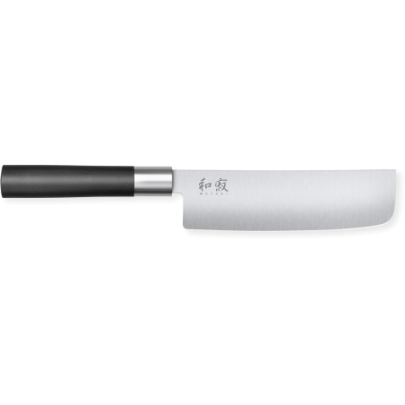 Nôž Nakiri Wasabi Black 16,5 cm - Výnimočná kvalita rezu, tradícia a modernosť, značka KAI.