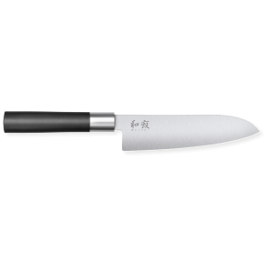 Nôž Santoku Kai Wasabi Black 16,5 cm - Presné a všestranné krájanie