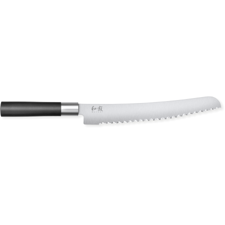 Wasabi Black Bread Knife 23 cm - KAI