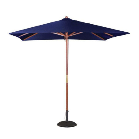 Parasol Carré Bleu Marine - L  2500mm  - Bolero