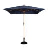 Parasol Carré Bleu Marine - L  2500mm  - Bolero