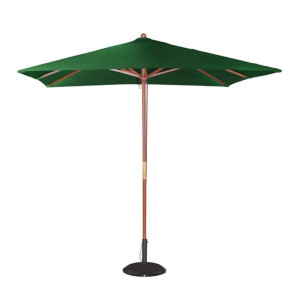 Square Green Parasol - L 2500mm - Bolero