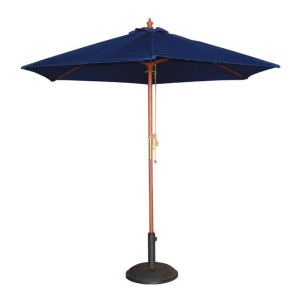 Navy Blue Round Parasol - L 2500mm - Bolero