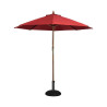 Parasol Rond Rouge - 2,5 m - Bolero