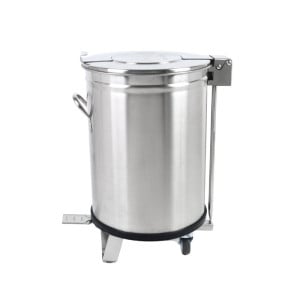 Nerezový kôš s pedálom - 50 L - Dynasteel