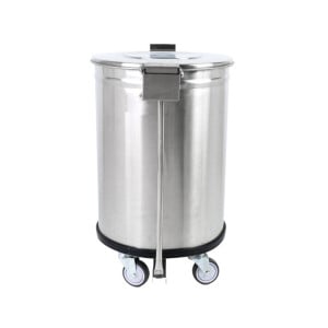 Nerezový kôš s pedálom - 50 L - Dynasteel
