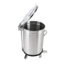 Nerezový kôš s pedálom - 50 L - Dynasteel