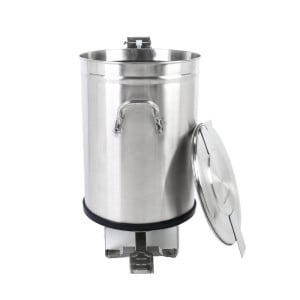 Nerezový kôš s pedálom - 50 L - Dynasteel