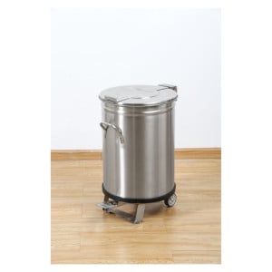 Nerezový kôš s pedálom - 50 L - Dynasteel