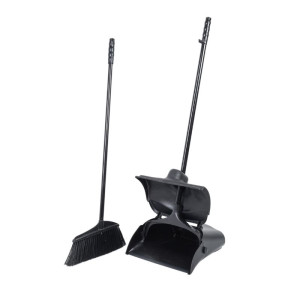 Broom with Dustpan Black Dynasteel - For impeccable hygiene in your restaurant