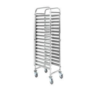 Stainless Steel Pastry Ladder 16 Levels - 600 x 400 mm - Dynasteel