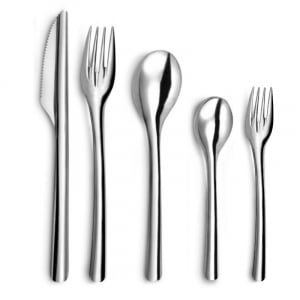 Amefa - Fourchette de table Gamme Slim 2 - Lot de 12 : élégance et durabilité