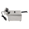 Friteza Profesionálna 10 L 3000 W Inox — Termostat