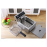 Friteza Profesionálna 10 L 3000 W Inox — Termostat