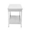 Stainless Steel Table 1200x700 mm with Lower Shelf — Pro CHR