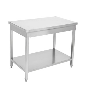 Stôl Inox 1200x700 mm s dolnou policou — Pro CHR
