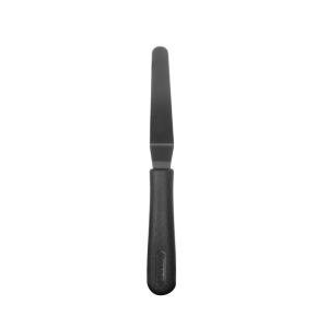 Set of 6 Black HENDI Chef's Dressing Tools | Ergonomic stainless steel tools with black coating | Ideal for serving dishes, cake