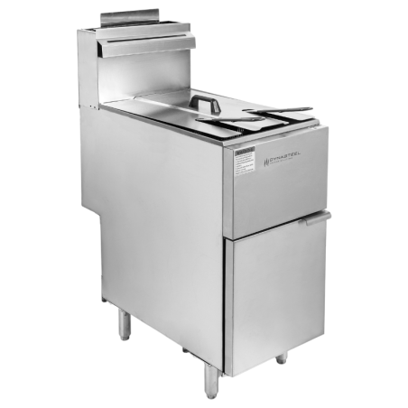 Friteuse Gaz 23 L - Commutable | Dynasteel - Jednoduchá nádoba, horáky, propánový plyn, mestský plyn | Reštaurácia, Doručenie zd