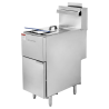 Friteuse Gaz 23 L - Commutable | Dynasteel - Jednoduchá nádoba, horáky, propánový plyn, mestský plyn | Reštaurácia, Doručenie zd