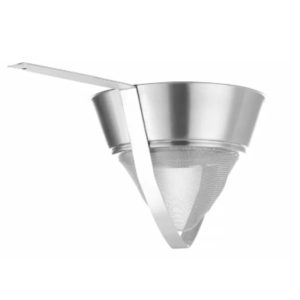 Čínsky cedník HENDI: jemné pletivo, nehrdzavejúca oceľ | Doručenie zdarma