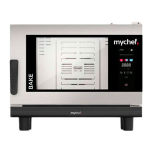 Four Mixte Bake - Ouverture à Gauche - 4 Niveaux 600x400 by Mychef: Cuisson rapide et polyvalente.