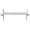 Stainless Steel Wall Shelf on Brackets - L 1000 x D 300 mm - Dynasteel