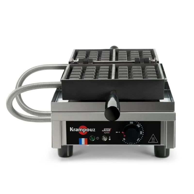 Professional waffle maker 3x5 Brussels - 180° opening - Easy to clean Professional waffle maker 3x5 Brussels - 180° opening - Easy to clean
