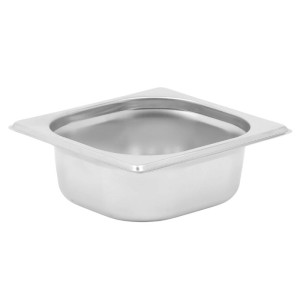 Gastro GN 1/6 Stainless Steel Tray - Depth 65 mm - 1 L - Dynasteel