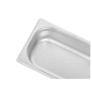 Bac Gastro GN 1/4 Inox - Profondeur 65 mm - 1,8 L - Dynasteel