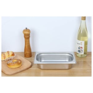 Bac Gastro GN 1/4 Inox — Hĺbka 65 mm — 1,8 L