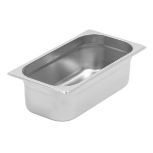 Gastro GN 1/3 Stainless Steel Container - Depth 100 mm - 3.7 L - Dynasteel