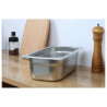 Bac Gastro GN 1/3 Inox - Profondeur 100 mm - 3,7 L - Dynasteel