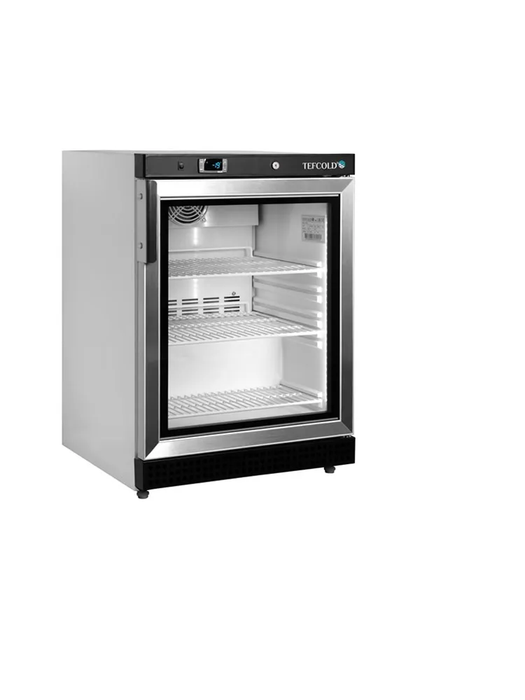 Negatívna ventilovaná vitrína - Biela - 120 L
