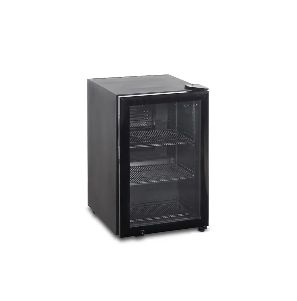 Mini chladnička s presklenými dverami - 58 L