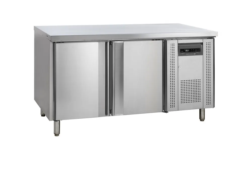Cukrársky Chladiaci Stôl z Nerezu - 2 Dvere - 380 L