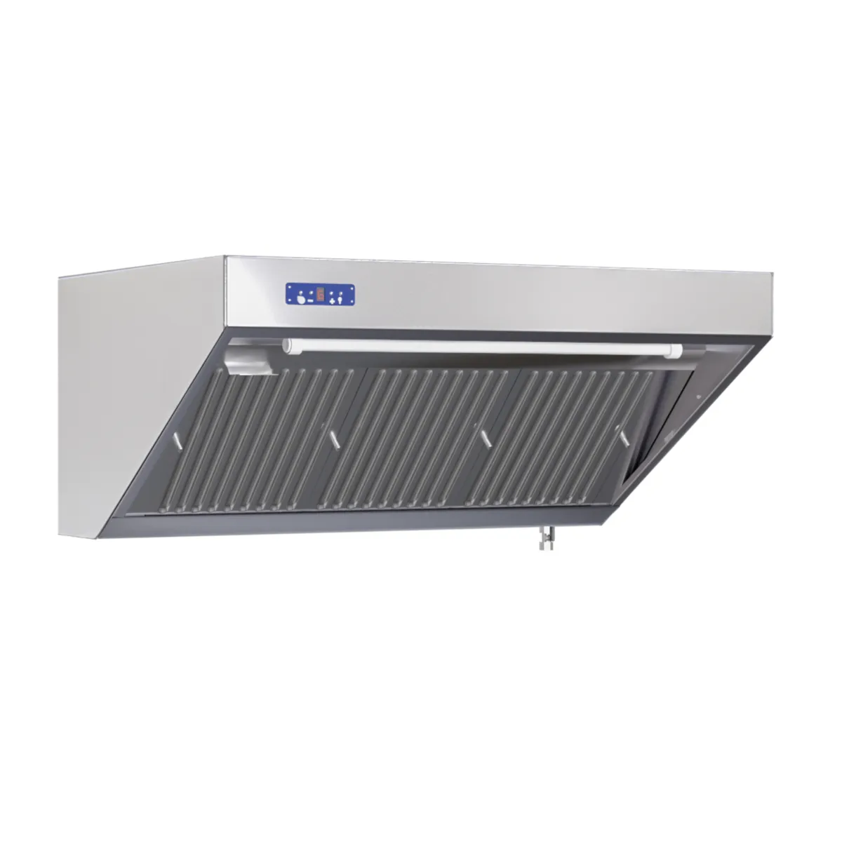 Kompletný snack digestor Hĺbka 900 - Dĺžka 1400 - S motorom, LED a regulátorom