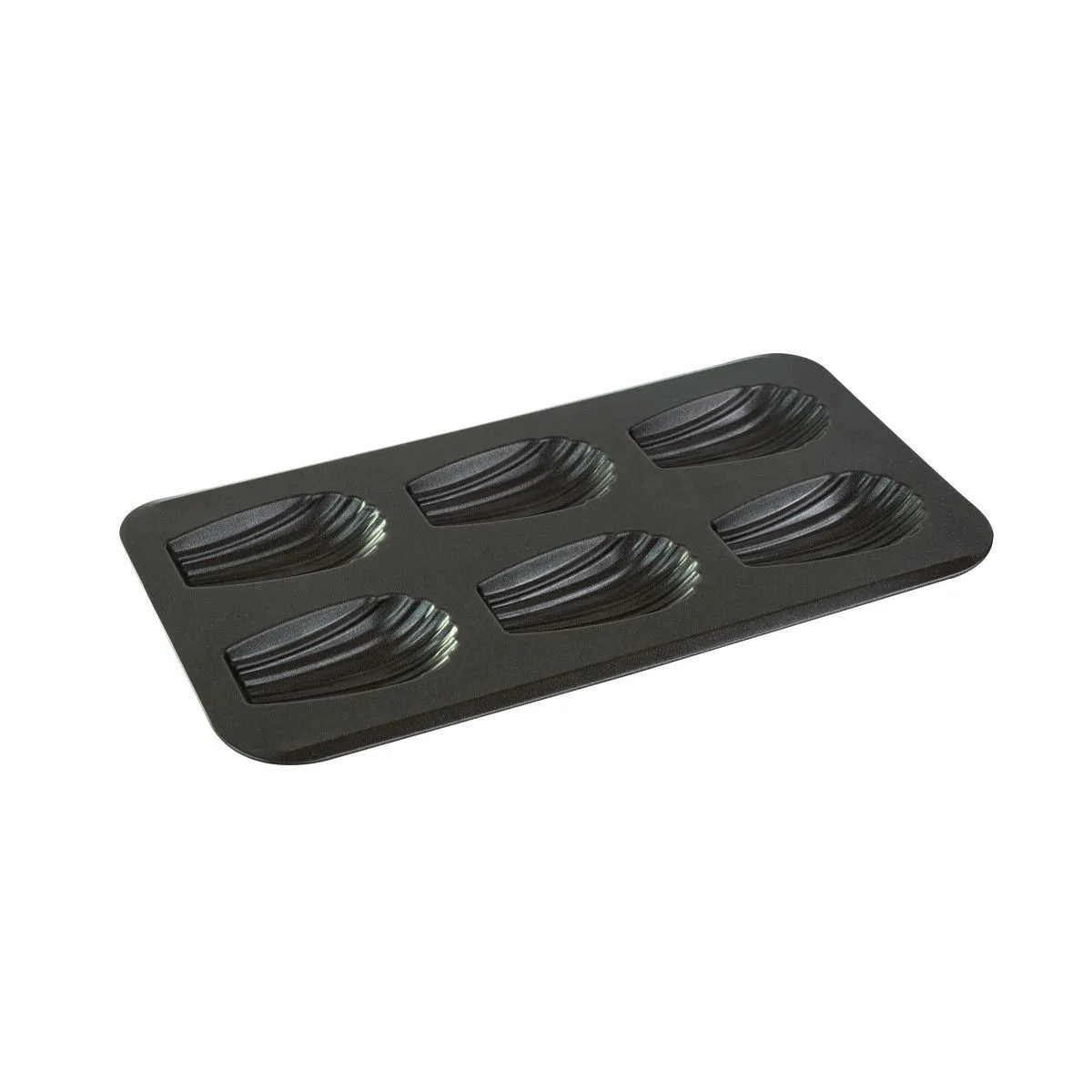 Nepriľnavá forma na 6 madeleines