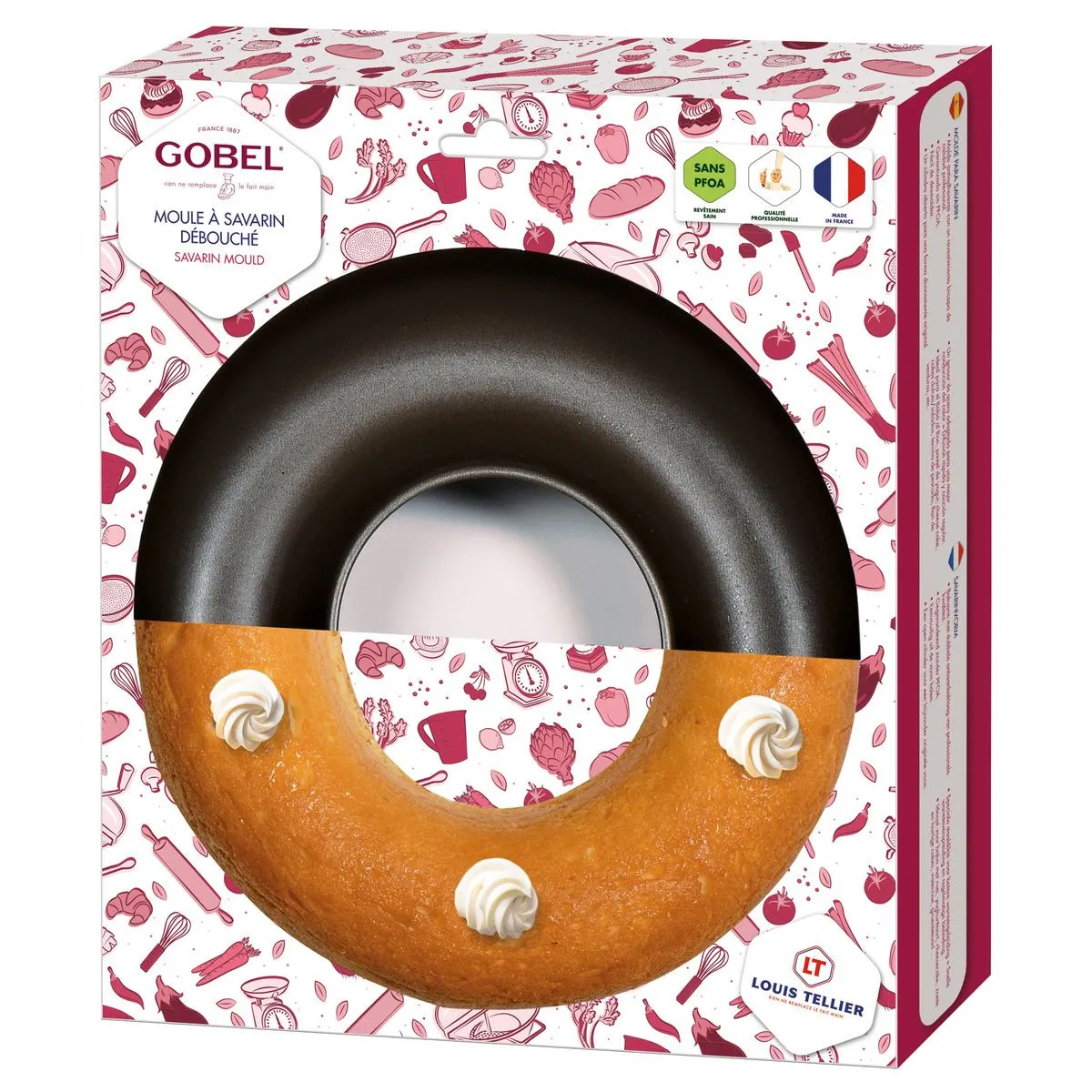 Pack Recept Baba au Rhum Nepriľnavý