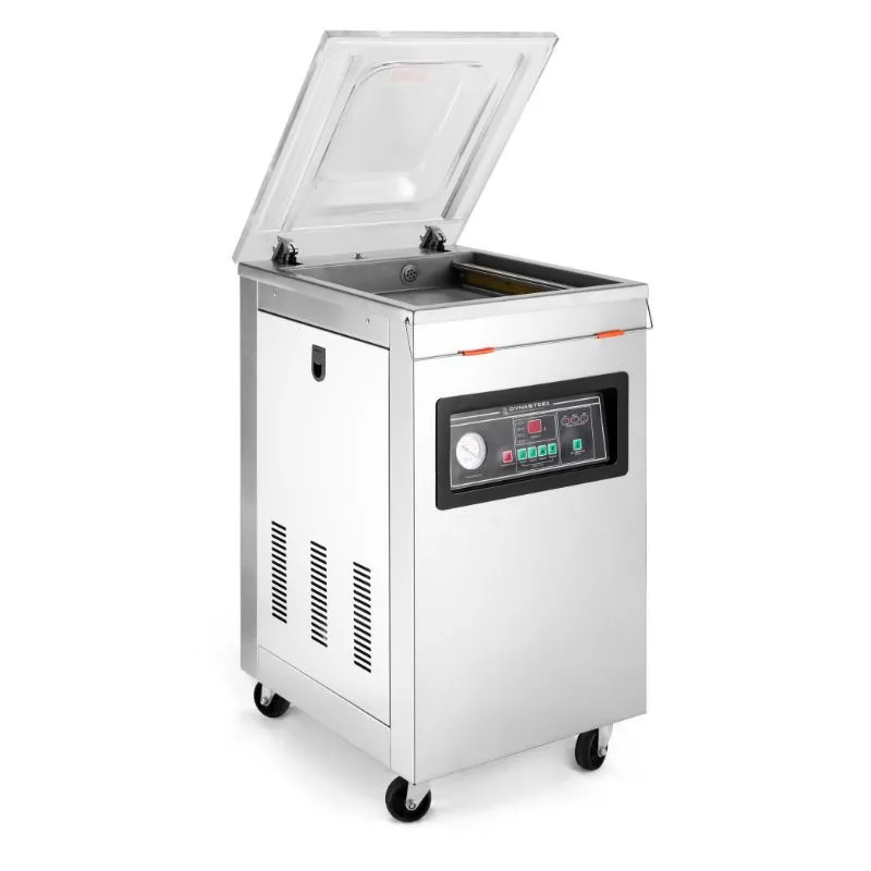 Stroj Sous Vide s komorou na podstavci na kolieskach - 400 mm