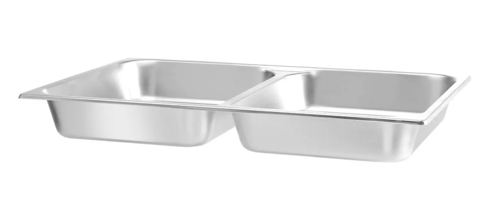 Bak GN 1/1 pre Chafing Dish s 2 oddeleniami.