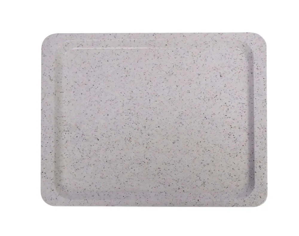 Rectangularný podnos s vzorom z granitu GN 1/1 - 530 x 325 mm