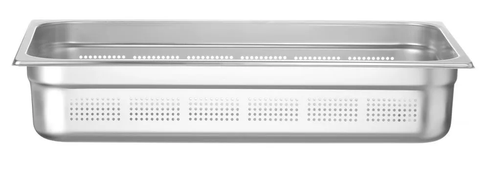 Gastronádoba Profi Line GN 1/1 Perforovaná Nerez - Hĺbka 100 mm - 14 L