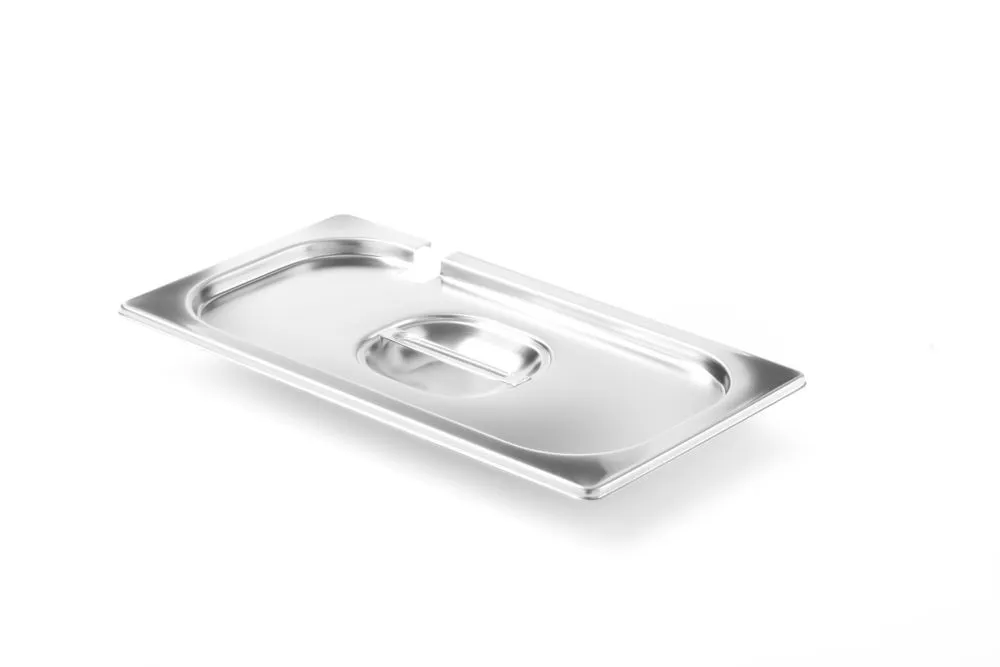 Veko Gastronorm s drážkou pre naberačku - GN 1/3