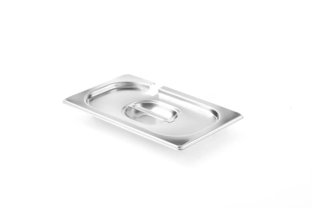 Veko Gastronorm s drážkou pre naberačku - GN 1/4