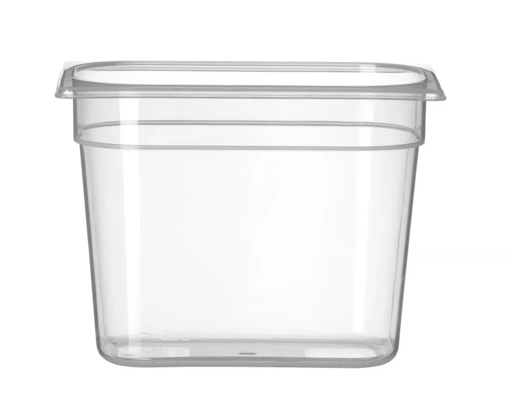 Bakalársky gastrobeh GN 1/4 z polypropylénu - Hĺbka 200 mm - 5,5 L