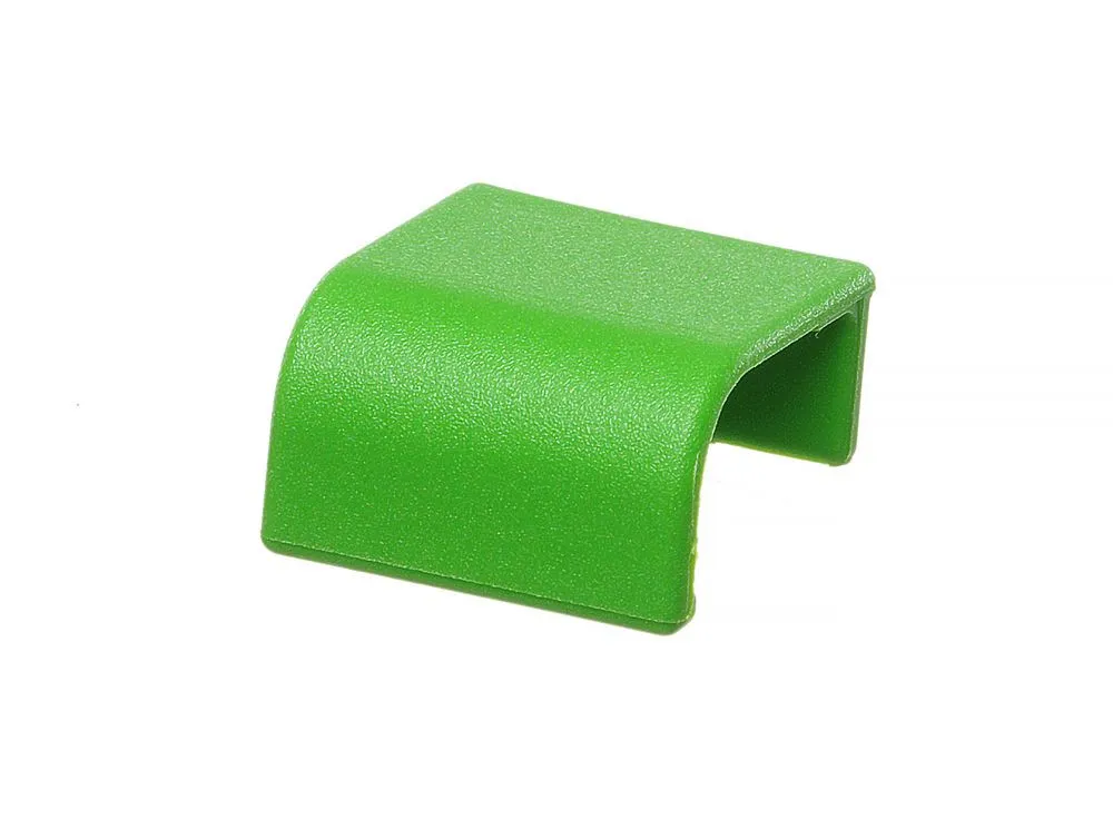 Zelené klipy na veko pre skladacie boxy - Balenie 12