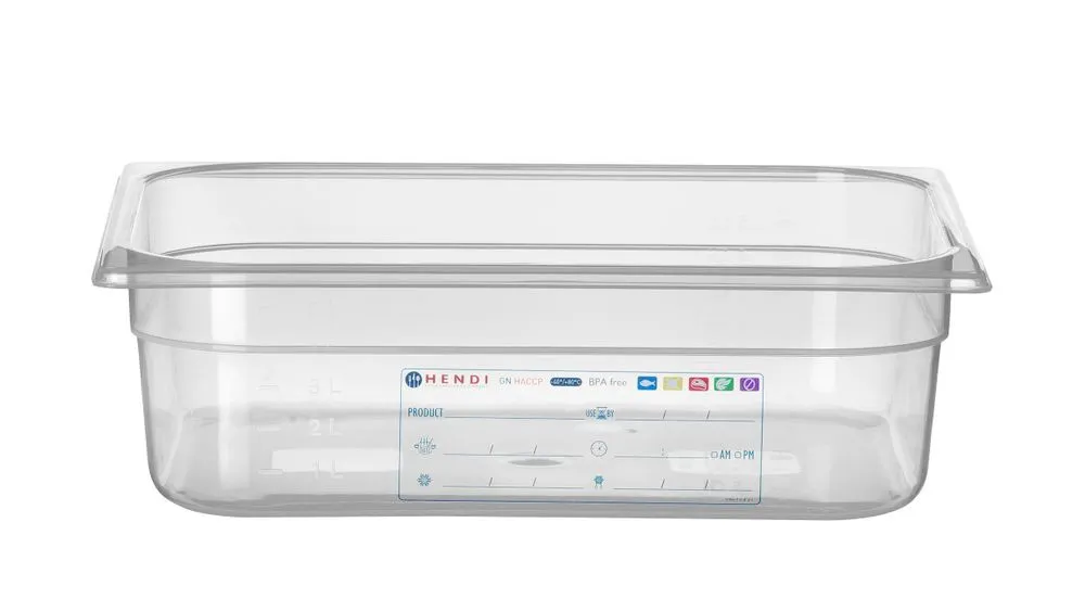 Kontajner Gastronorm GN 1/2 - 6,5 L - V 100 mm