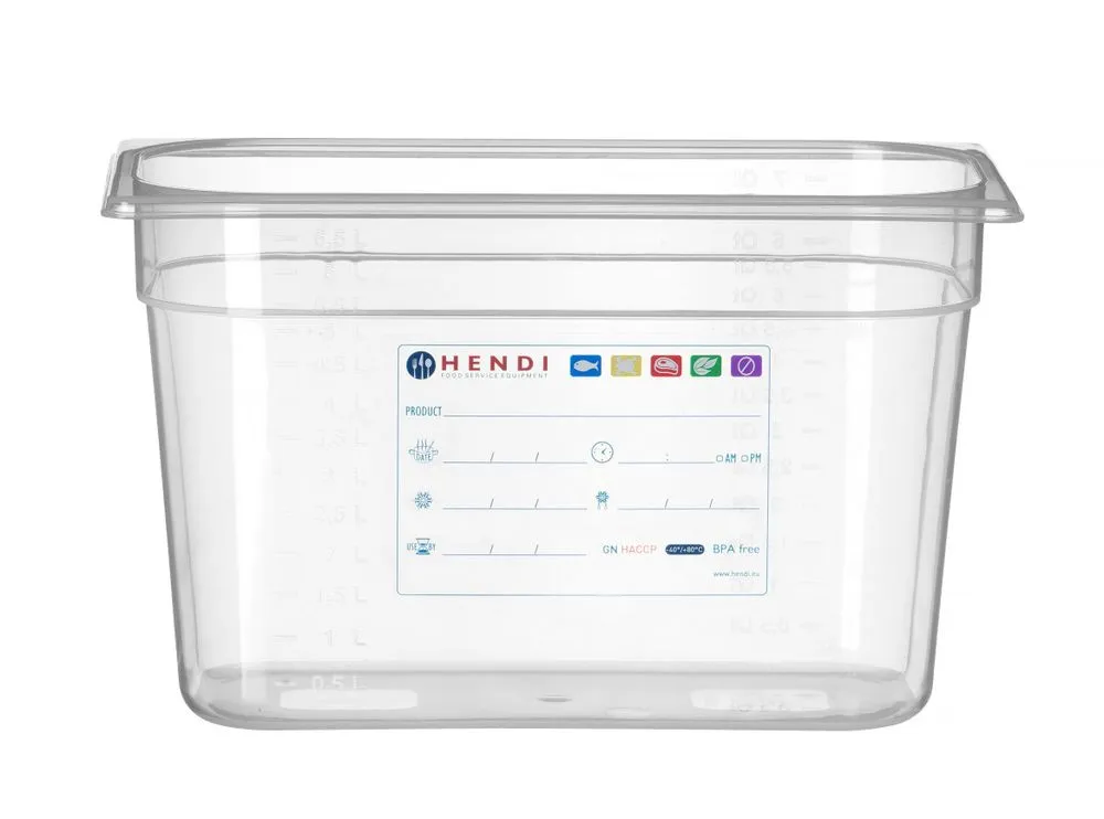 Kontajner Gastronorm GN 1/3 - 7,8 L - V 200 mm