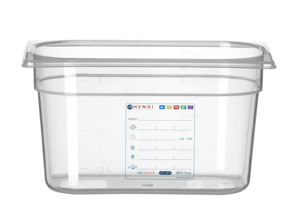 Kontajner Gastronorm GN 1/4 - 4 L - V 150 mm